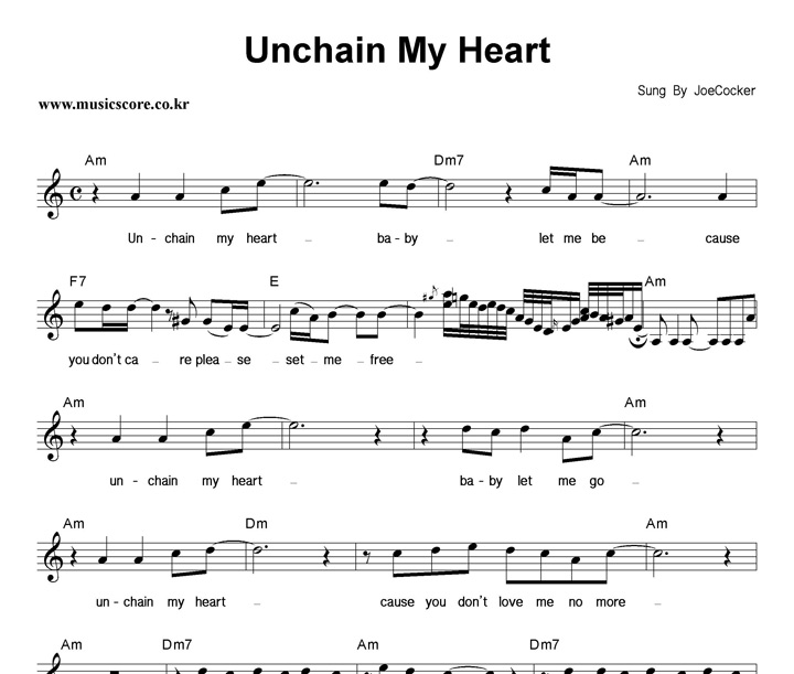 Joe Cocker Unchain My Heart Ǻ