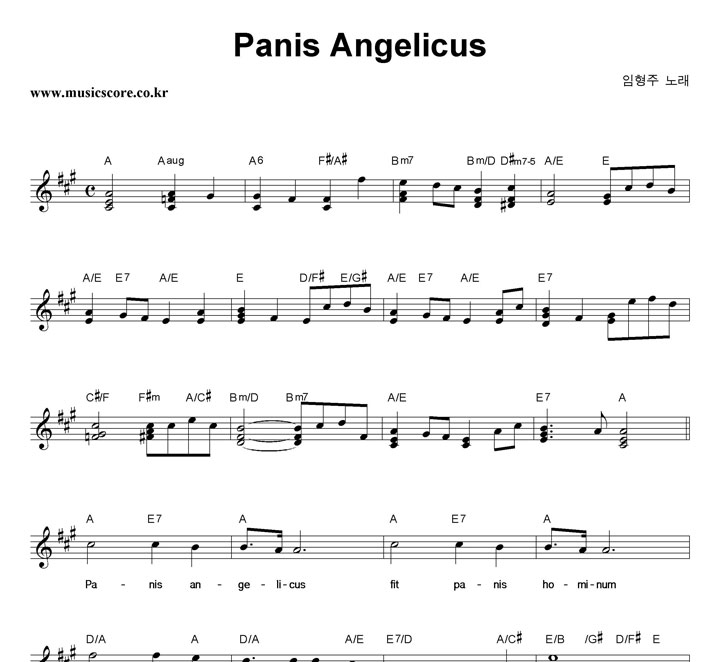  Panis Angelicus Ǻ