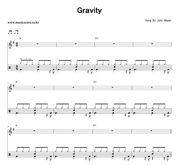 John Mayer Gravity  巳 Ǻ