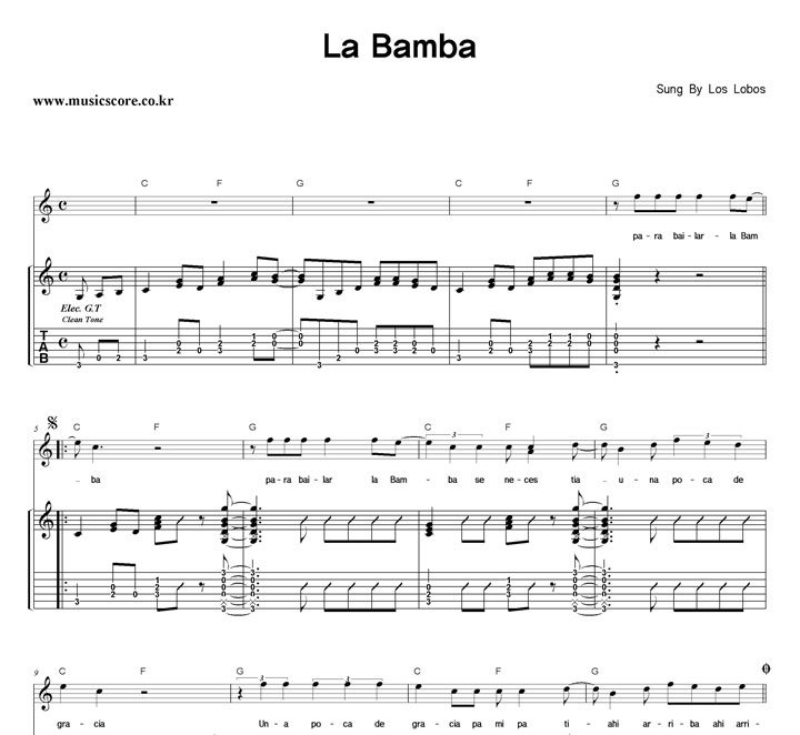 Los Lobos La Bamba  Ÿ Ÿ Ǻ