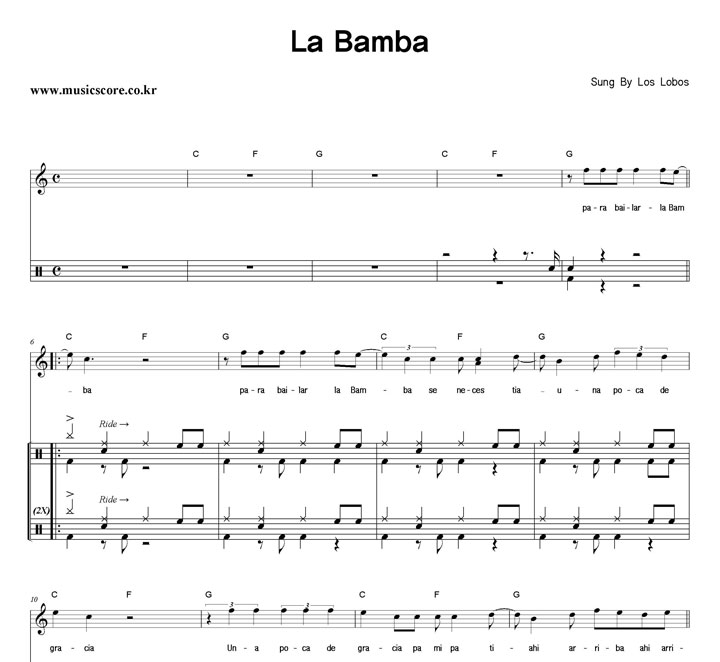 Los Lobos La Bamba  巳 Ǻ