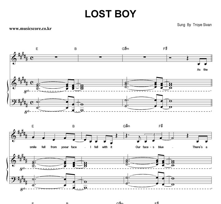 Troye Sivan LOST BOY ǾƳ Ǻ