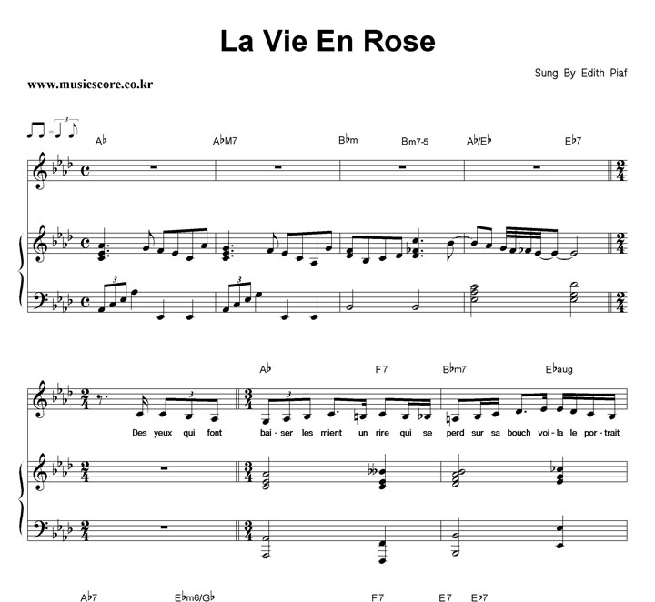 Edith Piaf La Vie En Rose (̺ λ) ǾƳ Ǻ