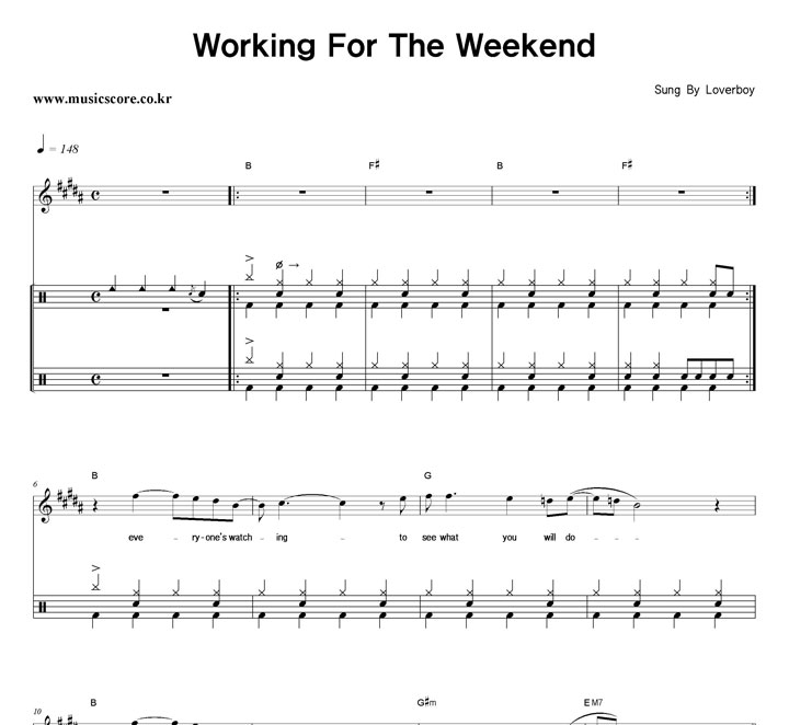 Loverboy Working For The Weekend  巳 Ǻ