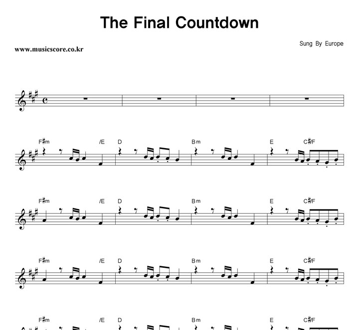 Europe The Final Countdown Ǻ