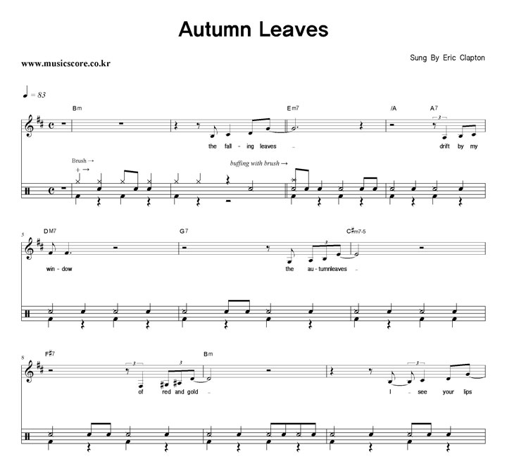 Eric Clapton Autumn Leaves  巳 Ǻ