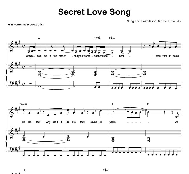 Little Mix Secret Love Song ǾƳ Ǻ