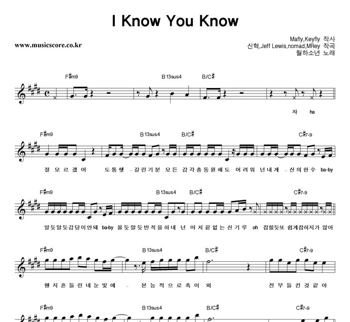 ϼҳ I Know You Know Ǻ