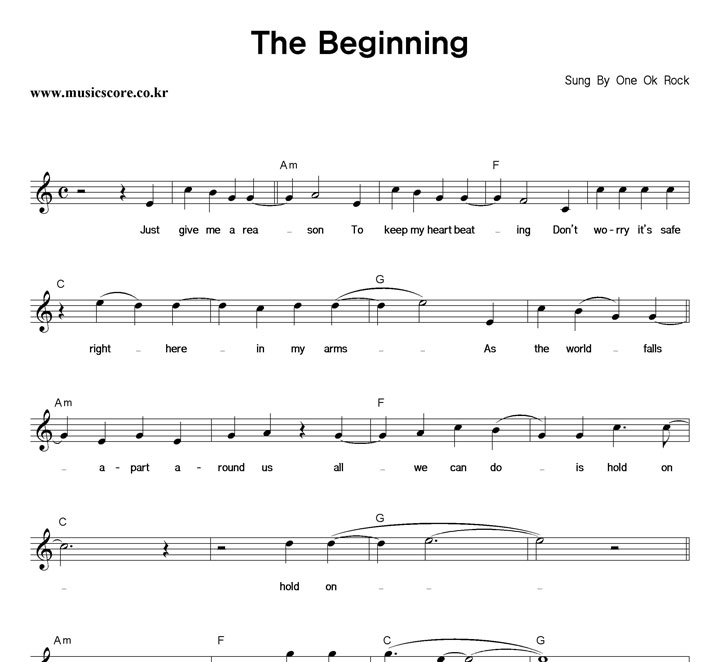 One Ok Rock The Beginning Ǻ