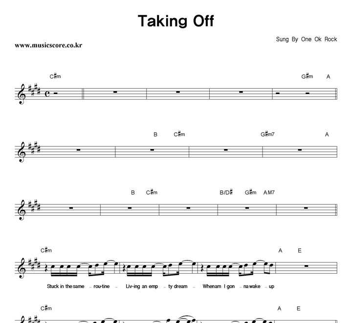 One Ok Rock Taking Off Ǻ