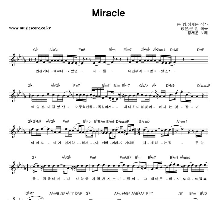  MIRACLE Ǻ