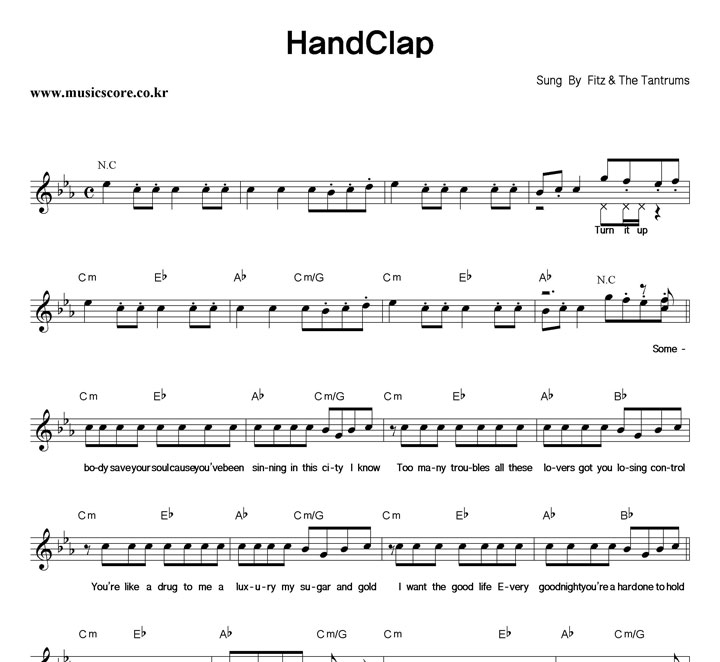 Fitz & The Tantrums HandClap Ǻ