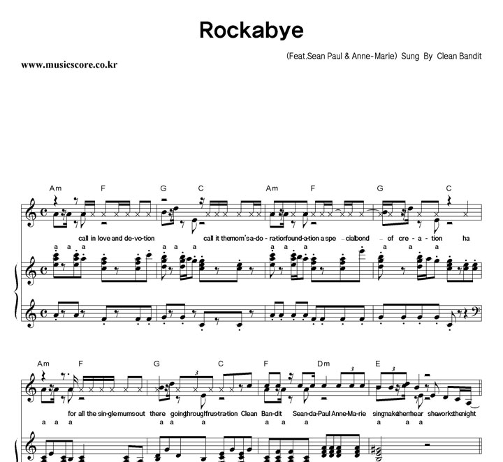 Clean Bandit Rockabye ǾƳ Ǻ