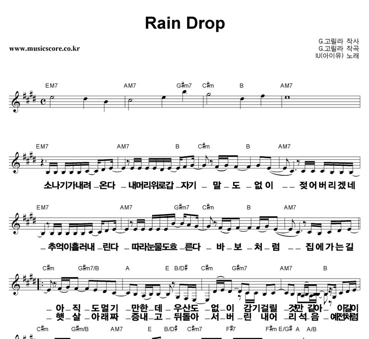  Rain Drop ūȰ Ǻ