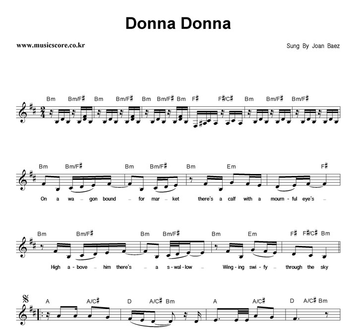 Joan Baez Donna Donna Ǻ