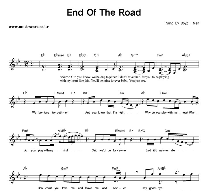 Boyz II Men End Of The Road Ǻ