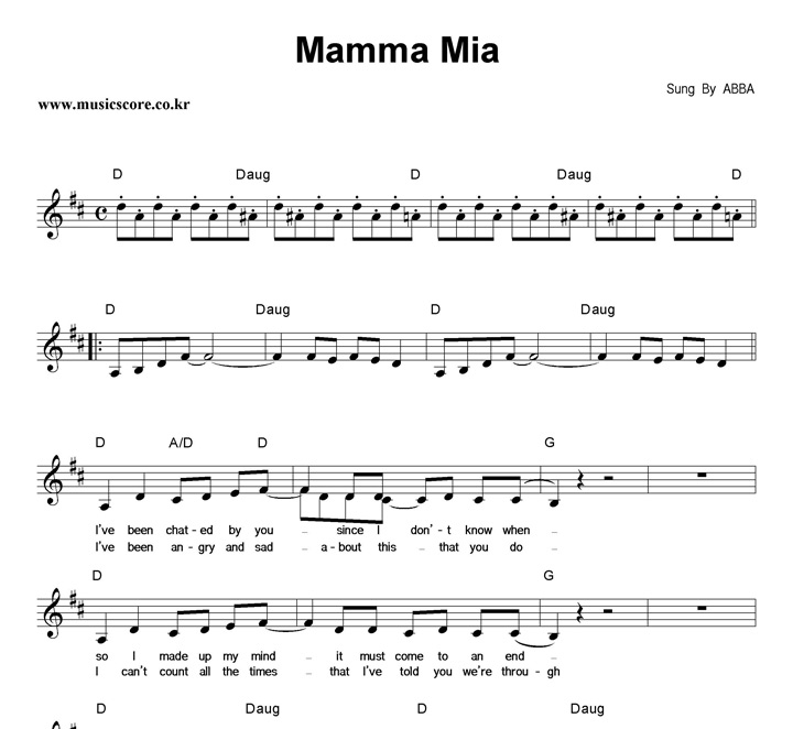 ABBA Mamma Mia Ǻ