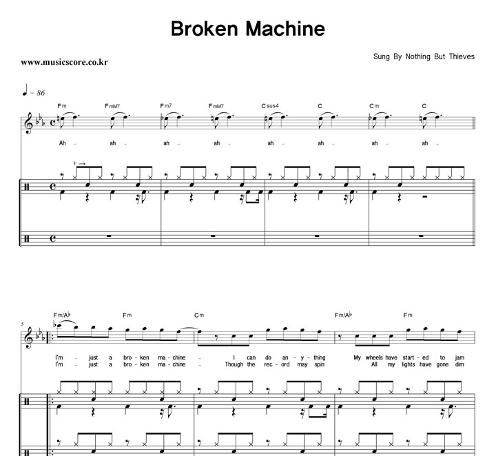 Nothing But Thieves Broken Machine  巳 Ǻ