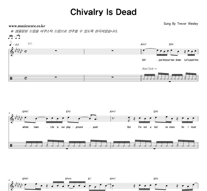 Trevor Wesley Chivalry Is Dead  巳 Ǻ