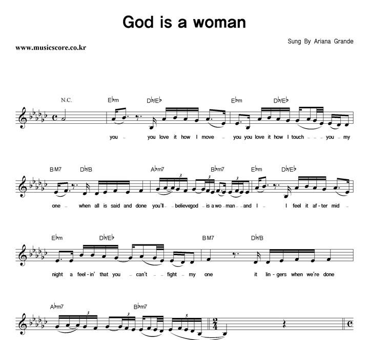 Ariana Grande God Is A Woman Ǻ