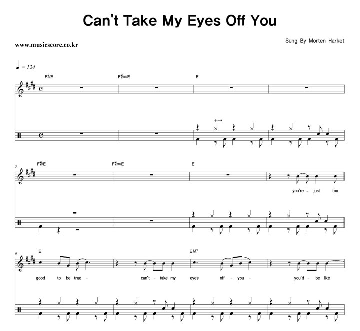 Morten Harket Can't Take My Eyes Off You  巳 Ǻ