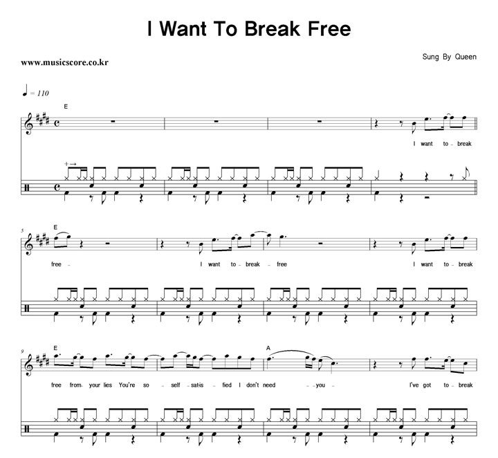 Queen I Want To Break Free  巳 Ǻ