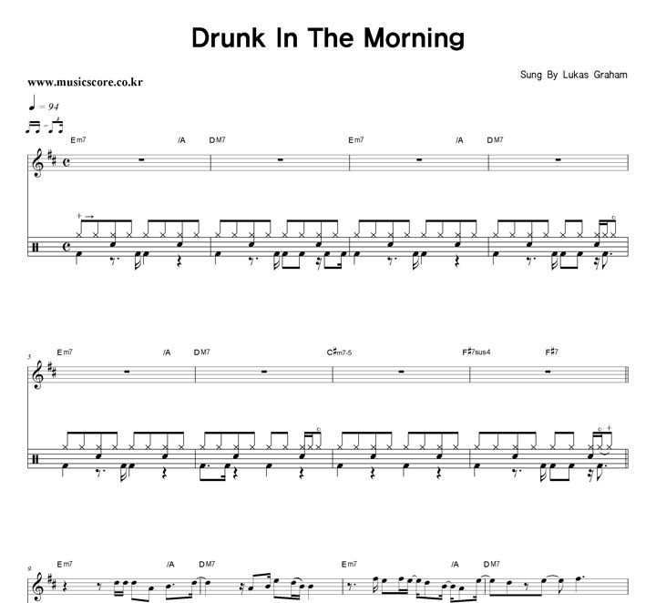 Lukas Graham Drunk In The Morning  巳 Ǻ