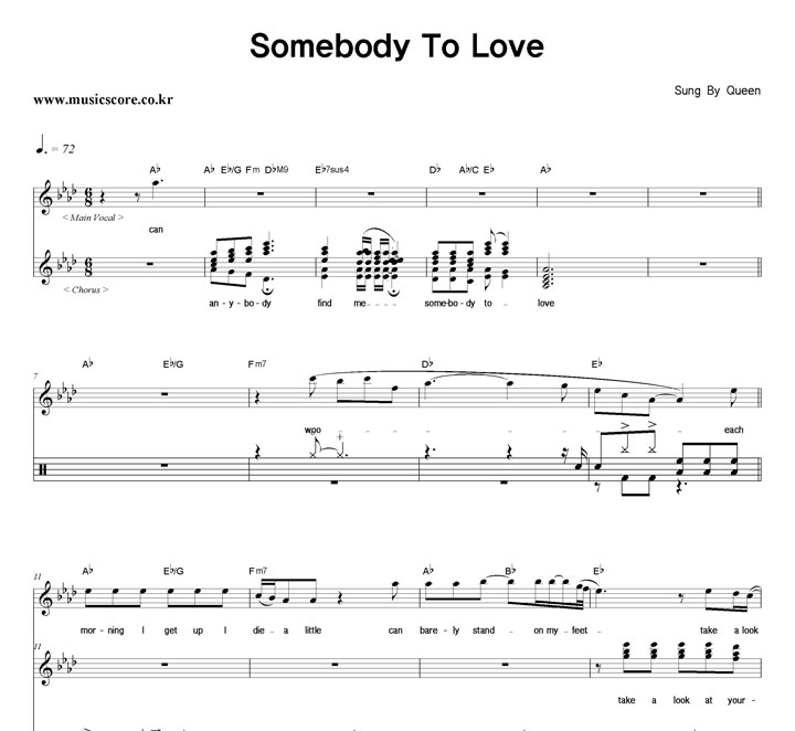 Queen Somebody To Love  巳 Ǻ