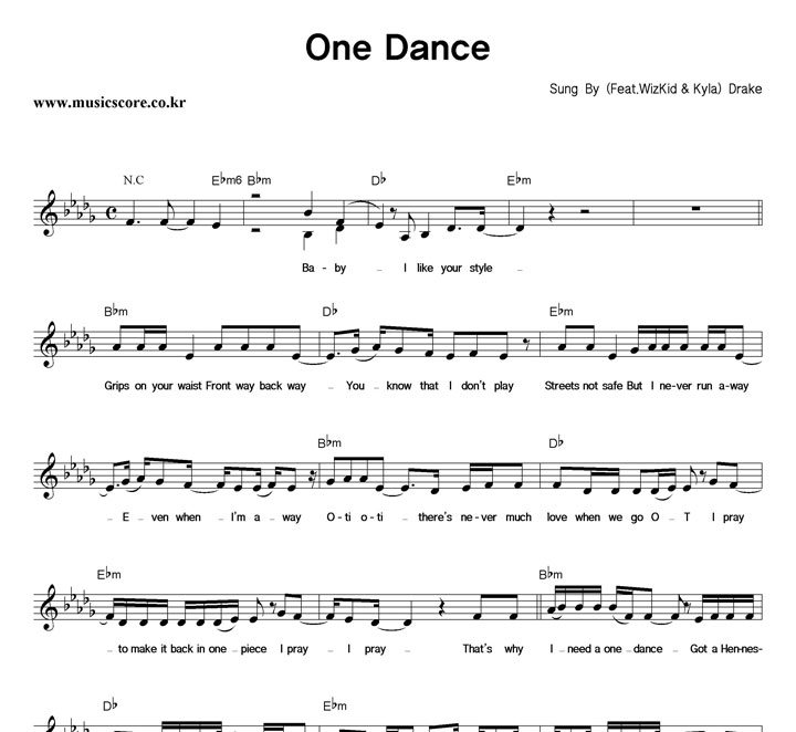 Drake One Dance Ǻ