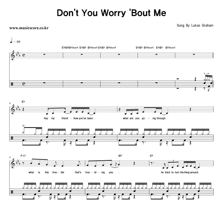 Lukas Graham Don't You Worry'Bout Me  巳 Ǻ