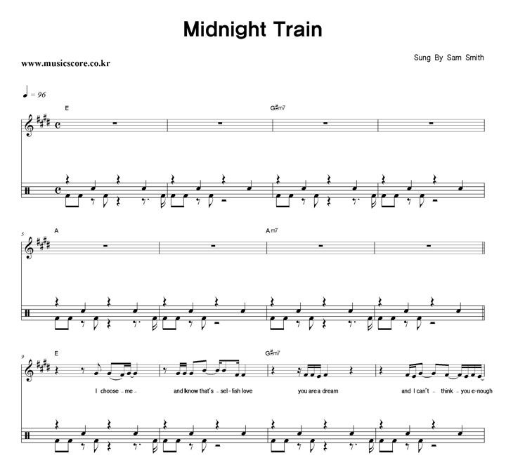 Sam Smith Midnight Train  巳 Ǻ