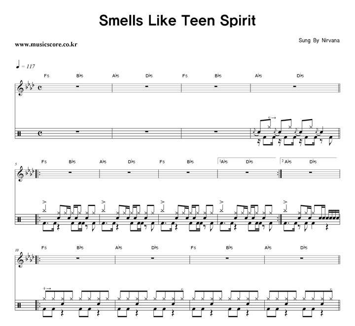 Nirvana Smells Like Teen Spirit  巳 Ǻ