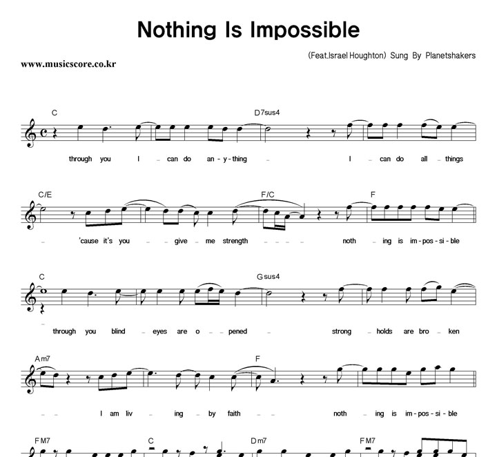 Planetshakers Nothing Is Impossible Ǻ