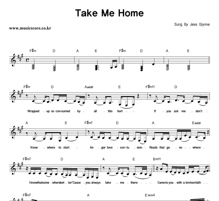 Jess Glynne Take Me Home Ǻ