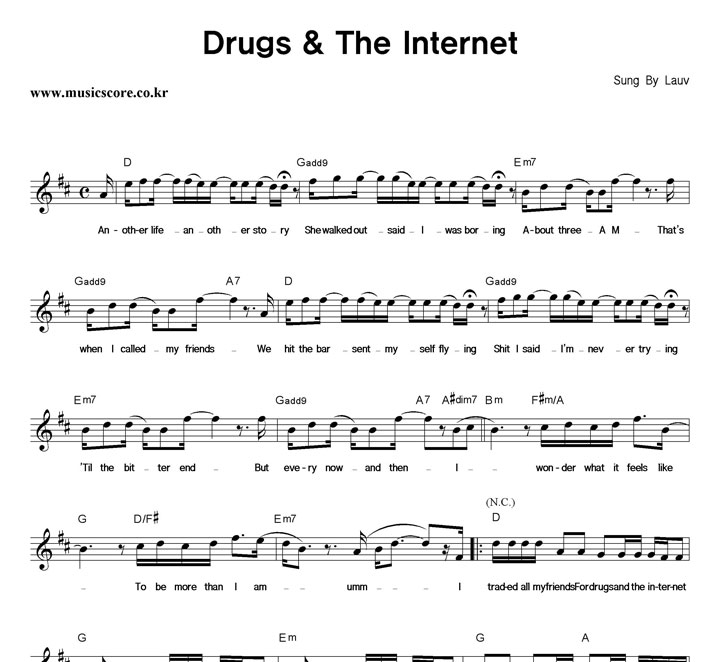 Lauv Drugs & The Internet Ǻ