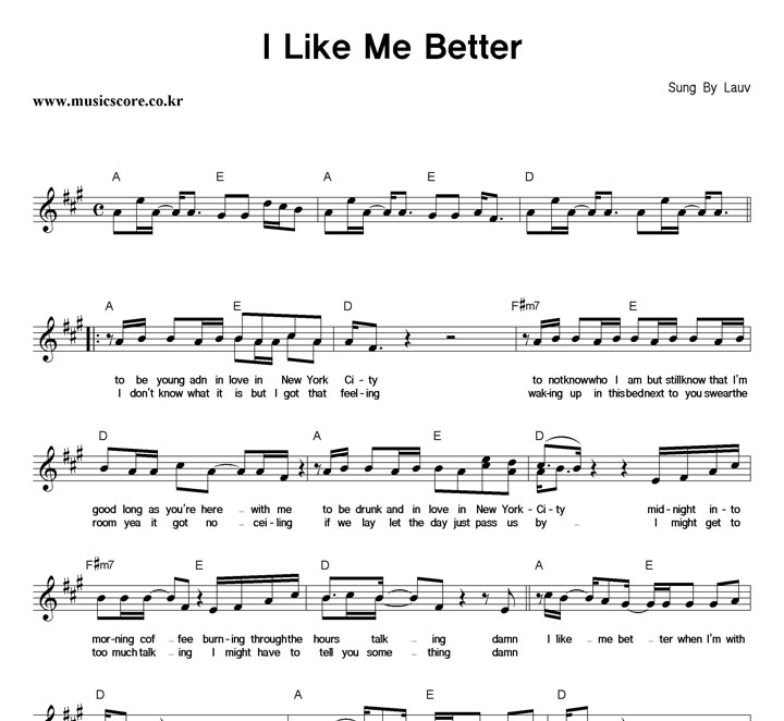 Lauv I Like Me Better Ǻ