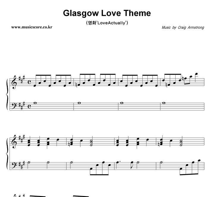 Craig Armstrong Glasgow Love Theme  ǾƳ Ǻ