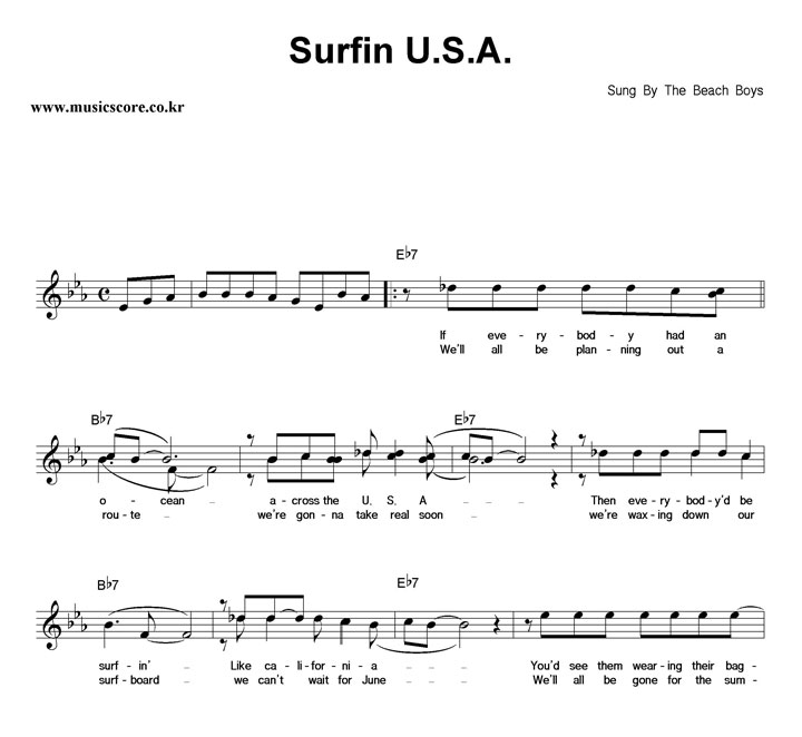 The Beach Boys Surfin' U.S.A Ǻ