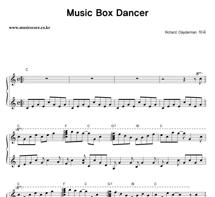 Richard Clayderman Music Box Dancer ǾƳ Ǻ