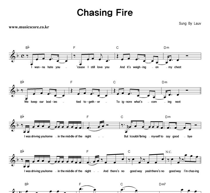 Lauv Chasing Fire Ǻ