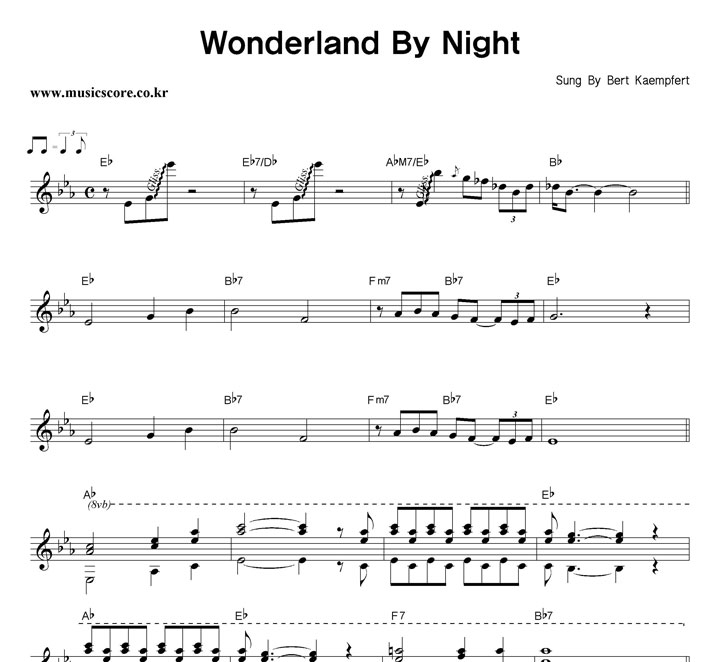 Bert Kaempfert Wonderland By Night Ǻ