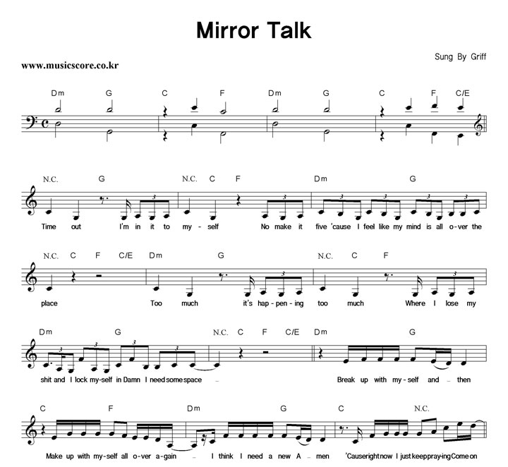 Griff Mirror Talk Ǻ