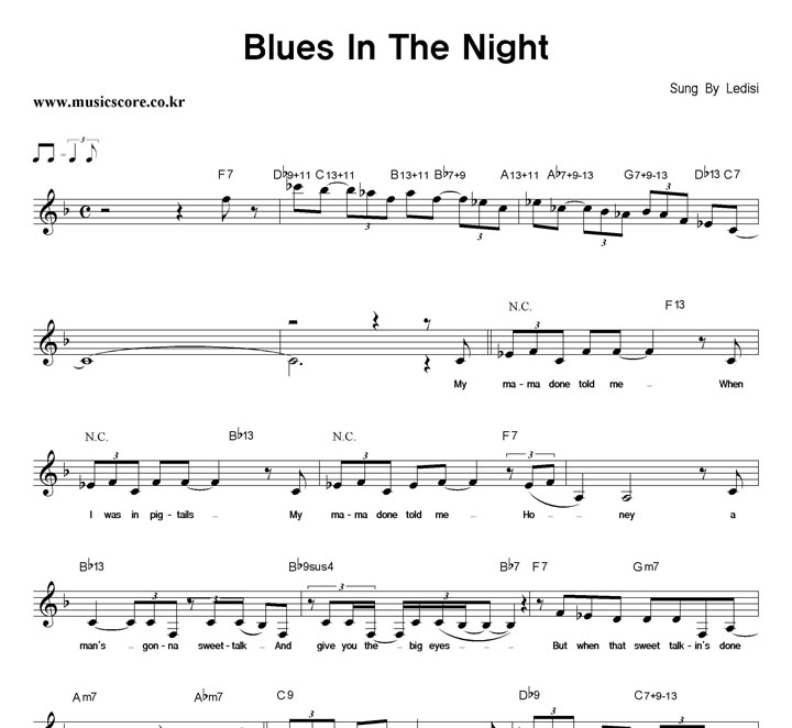 Ledisi Blues In The Night Ǻ