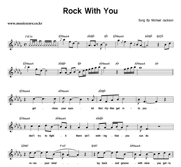 Michael Jackson Rock With You Ǻ