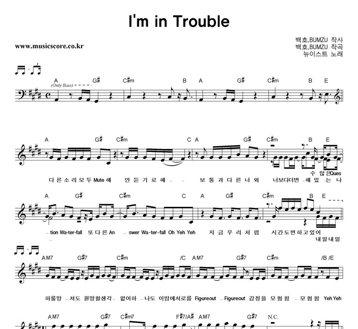 ̽Ʈ Im In Trouble Ǻ