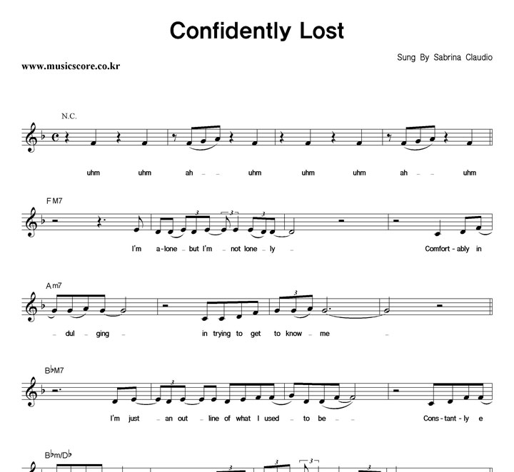 Sabrina Claudio Confidently Lost Ǻ