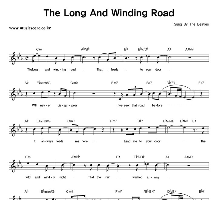 The Beatles The Long And Winding Road Ǻ