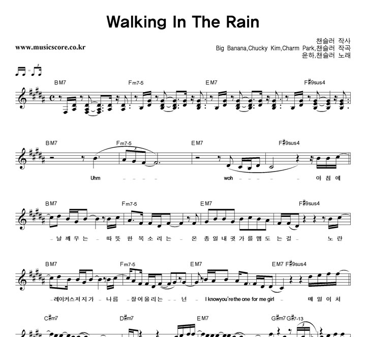 æ, Walking In The Rain Ǻ