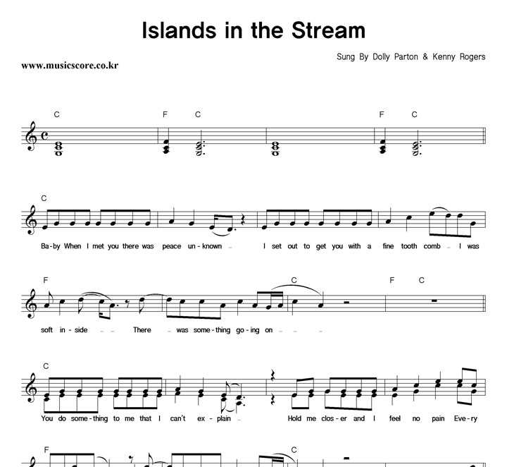 Dolly Parton, Kenny Rogers Islands In The Stream Ǻ