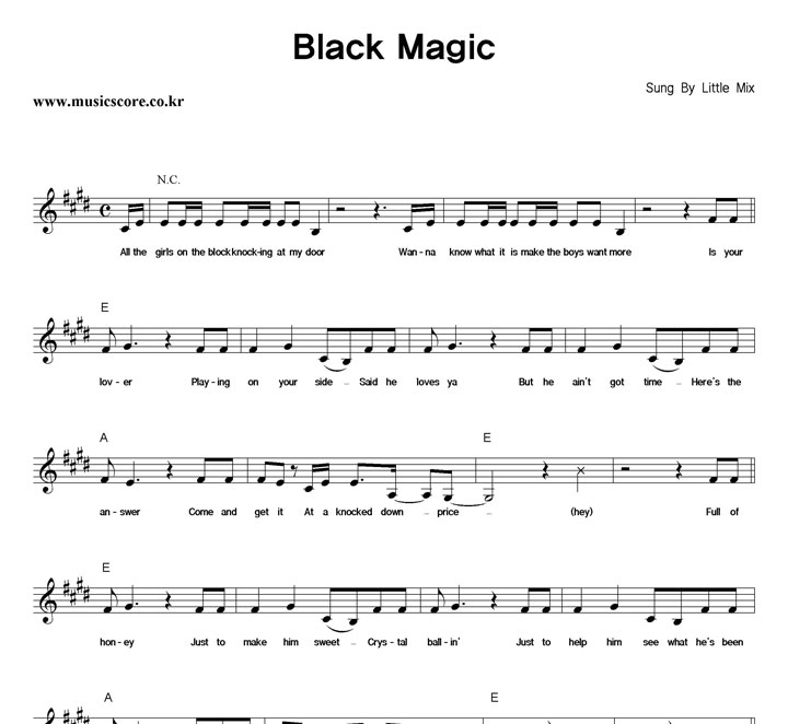 Little Mix Black Magic Ǻ